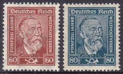 1924  Freimarken: Heinrich von Stephan