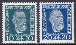 1924  50 Jahre Weltpostverein (UPU)