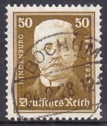 1927  Deutsche Nothilfe: 80. Geburtstag von Paul von Hindenburg