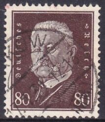 1928  Freimarke: Reichspräsidenten - Hindenburg