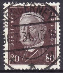 1928  Freimarke: Reichspräsidenten - Hindenburg