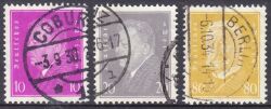 1930  Freimarken: Reichspräsidenten