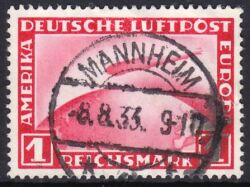 1931  Flugpostmarke: Luftschiff "Graf Zeppelin LZ 127"