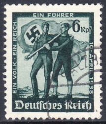 1938  Volksabstimmung in sterreich ohne Wz.