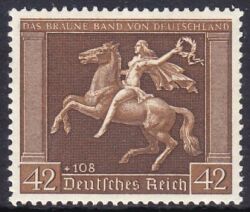 1938  Galopprennen "Das Braune Band von Deutschland"