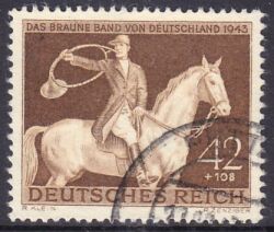 1943  Galopprennen Das Braune Band von Deutschland