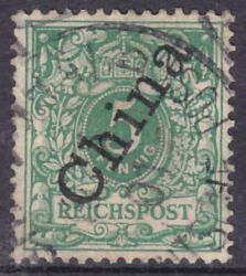 China - 1898  Freimarke mit diagonalem Aufdruck