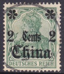 China - 1905  Freimarke mit Aufdruck ohne Wz.