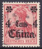 China - 1905  Freimarke mit Aufdruck ohne Wz.