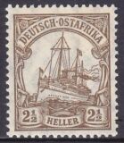 Deutsch-Ostafrika - 1905  Schiffszeichnung mit Wz.