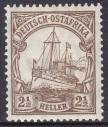 Deutsch-Ostafrika - 1905  Schiffszeichnung mit Wz.