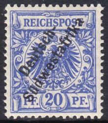 Deutsch-Südwestafrika - 1898  Freimarke Deutsches Reich mit Aufdruck