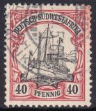 Deutsch-Südwestafrika - 1901  Schiffszeichnung ohne Wz.