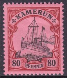 Kamerun - 1900  Schiffszeichnung ohne Wz.