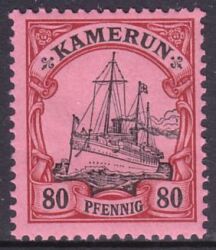 Kamerun - 1900  Schiffszeichnung ohne Wz.