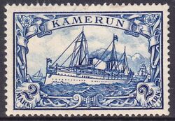 Kamerun - 1900  Schiffszeichnung ohne Wz.