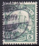 Kamerun - 1905  Schiffszeichnung mit Wz.