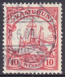 Kamerun - 1905  Schiffszeichnung mit Wz.