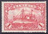 Kamerun - 1905  Schiffszeichnung mit Wz.