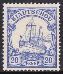 Kiautschou - 1901  Freimarke: Kaiseryacht