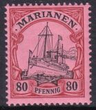 Marianen - 1901  Schiffszeichnung ohne Wz.