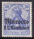 Marokko - 1906  Freimarke mit Aufdruck...