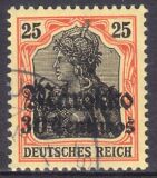 Marokko - 1911  Freimarke mit Aufdruck "Marokko"