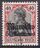 Marokko - 1911  Freimarke mit Aufdruck "Marokko"