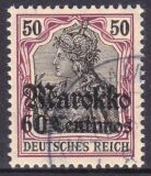 Marokko - 1911  Freimarke mit Aufdruck "Marokko"