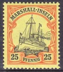 Marshall-Inseln - 1901  Freimarke: Kaiseryacht