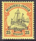Marshall-Inseln - 1901  Freimarke: Kaiseryacht