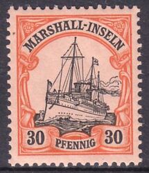 Marshall-Inseln - 1901  Freimarke: Kaiseryacht