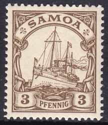 Samoa - 1900  Freimarke: Kaiseryacht