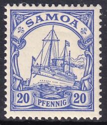 Samoa - 1900  Freimarke: Kaiseryacht