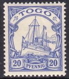 Togo - 1900  Freimarke: Kaiseryacht