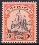 Togo - 1900  Freimarke: Kaiseryacht