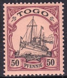 Togo - 1900  Freimarke: Kaiseryacht