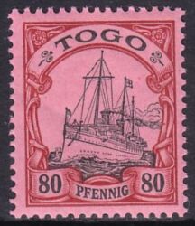 Togo - 1900  Freimarke: Kaiseryacht