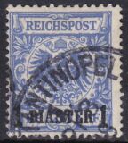 Türkei - 1889  Freimarke Deutsches Reich mit Aufdruck