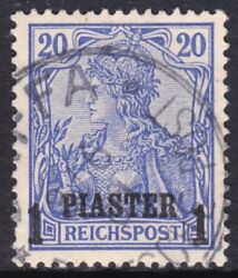 Türkei - 1900  Freimarke mit Aufdruck in Type I