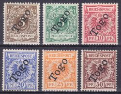 Togo - 1897  Freimarke Deutsches Reich mit Aufdruck