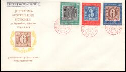 1949  100 Jahre deutsche Briefmarke