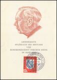 1957  Bundespräsident Theodor Heuss im Saarland