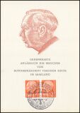 1957  Bundespräsident Theodor Heuss im Saarland