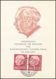 1957  Bundespräsident Theodor Heuss im Saarland