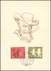 1958  50. Todestag von Wilhelm Busch