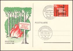 1958  Waldbrandverhütung