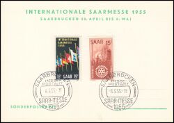 1955  Internationale Saarmesse