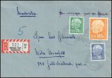 1959  Mischfrankatur auf Brief