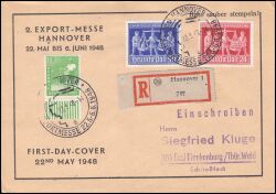 1948  Exportmesse Hannover - FDC